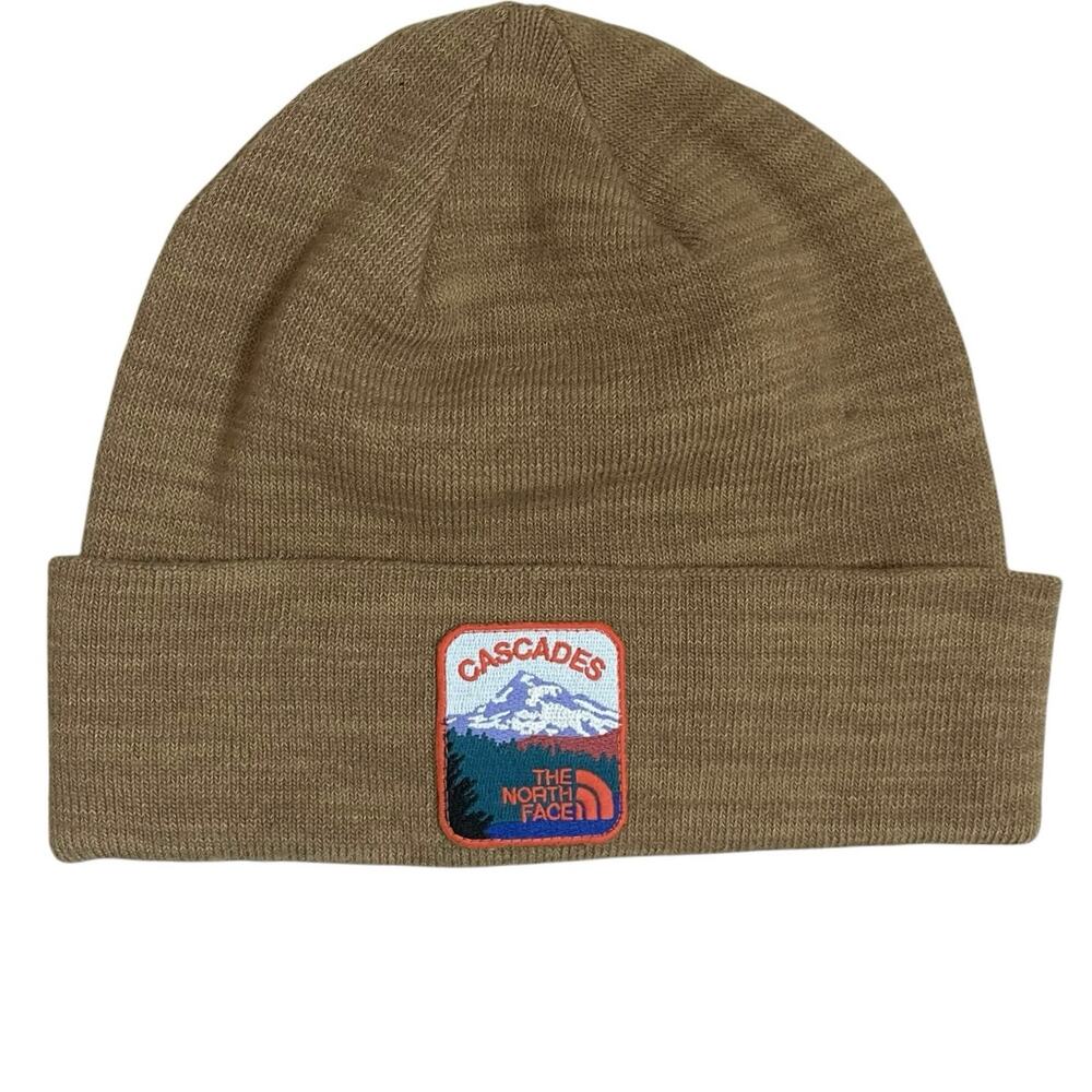 The North Face Embroidered Earthscape Cascades Beanie OS Unisex Gorpcore Granola